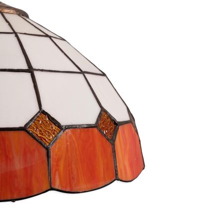 Brilagi - Tiffany vitražni luster na lancu SIENNA 1xE27/60W/230V prečnik 40 cm