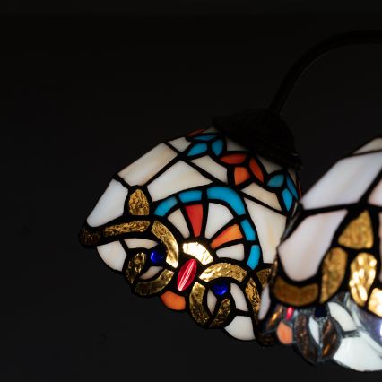 BRILAGI - Tiffany vitražni plafonski luster MIRABELLA 5xE27/60W/230V prečnik 60 cm