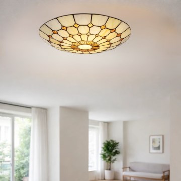 Brilagi - Tiffany vitražno plafonsko svetlo DORAN 2xE27/60W/230V