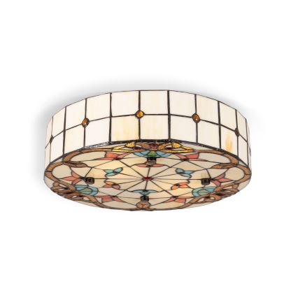 BRILAGI - Tiffany vitražno plafonsko svetlo MIRABELLA 2xE27/60W/230V prečnik 40 cm