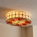 BRILAGI - Tiffany vitražno stropno svetlo SUNFLOWER 2xE27/60W/230V prečnik 40 cm