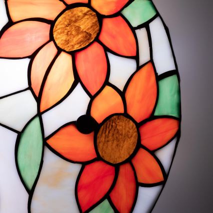 BRILAGI - Tiffany vitražno stropno svetlo SUNFLOWER 2xE27/60W/230V prečnik 40 cm