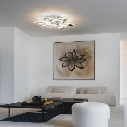 Brilagi - LED prigušiva plafonska lampa TWIST LED/180W/230V 3000-6500K + daljinsko upravljanje