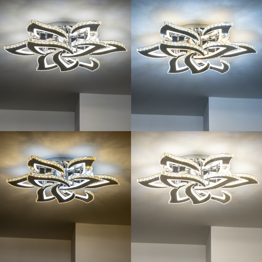 Brilagi - LED prigušiva plafonska lampa TWIST LED/180W/230V 3000-6500K + daljinsko upravljanje