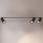 Brilagi - Ugradna stropna svetiljka SELE 3xGU10/30W/230V crna