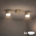 Brilagi - Ugradni spot MONO 2xGX53/12W/230V, bež