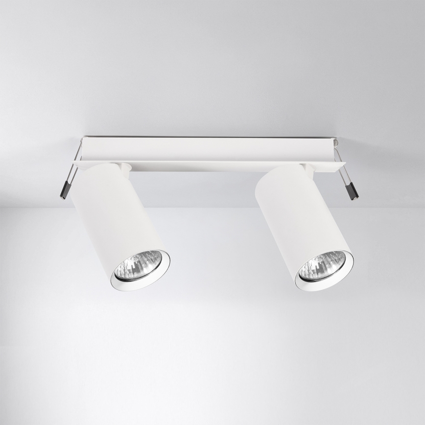 Brilagi - Ugradno stropno svetlo SELE 2xGU10/30W/230V belo