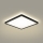 Brilagi - ULTRA SLIM LED plafonsko svetlo za kupatilo LED/18W/230V 30x30 cm crna IP54