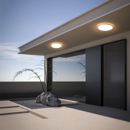 Brilagi - LED plafonsko svetlo za kupatilo ULTRA TANKO LED/18W/230V, prečnika 30 cm, roze zlato, IP54