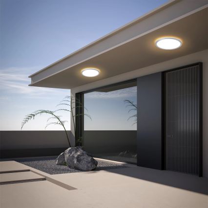 Brilagi - LED plafonsko svetlo za kupatilo ULTRA SLIM LED/18W/230V prečnik 30 cm srebrno IP54
