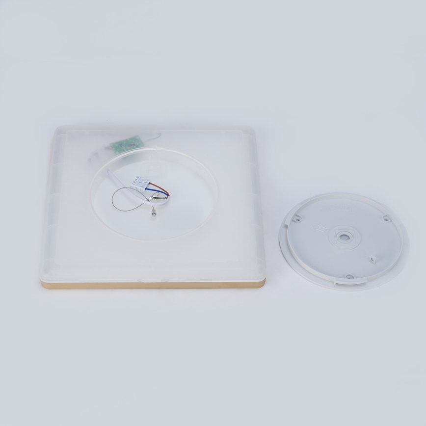 Brilagi - ULTRA SLIM LED svetlo za kupatilo 24W/230V 42x42 cm, zlatno, IP54