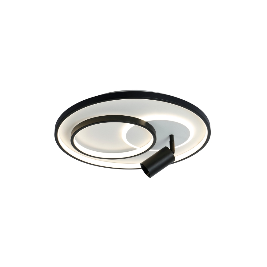 Brilagi - prigušiva LED stropna svetiljka UNITY LED/60W/230V + 1xGU10/3W 3000-6000K prečnik 50 cm bela/crna + daljinski upravljač