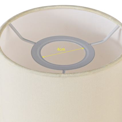 Brilagi - Univerzalni abažur NUBILA E27 15,5x14 cm krem