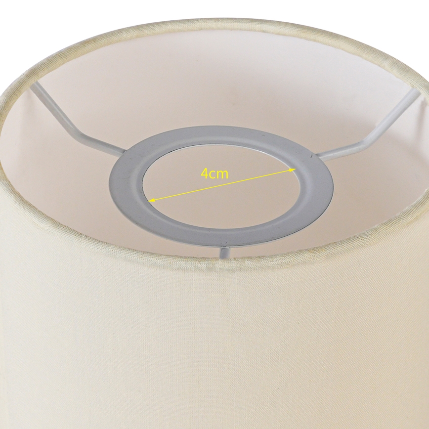 Brilagi - Univerzalni abažur NUBILA E27 15,5x14 cm krem