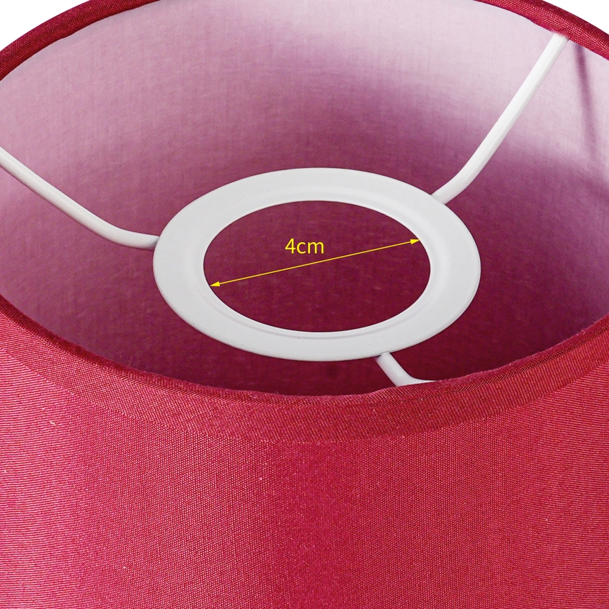 Brilagi - Univerzalni abažur NUBILA E27 15,5x14 cm ružičast