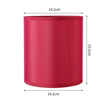 Brilagi - Univerzalni abažur NUBILA E27 15,5x14 cm ružičast