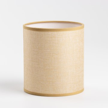 Brilagi - Univerzalni abažur NUBILA E27 15,5x14 cm svetlo braon