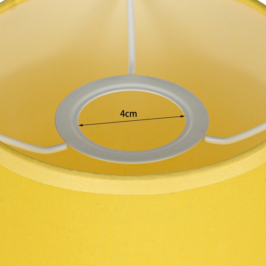 Brilagi - Univerzalni abažur NUBILA E27 15,5x14 cm žut