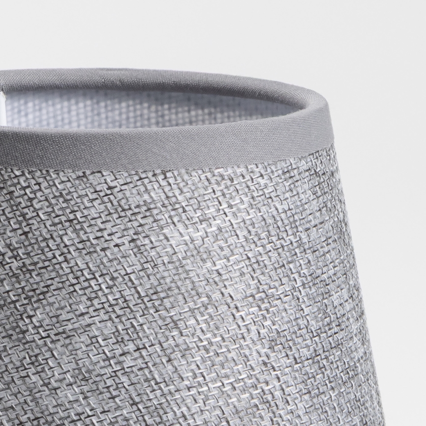 Brilagi - univerzalni abažur NUBILA za E27, 13x9 cm, siv