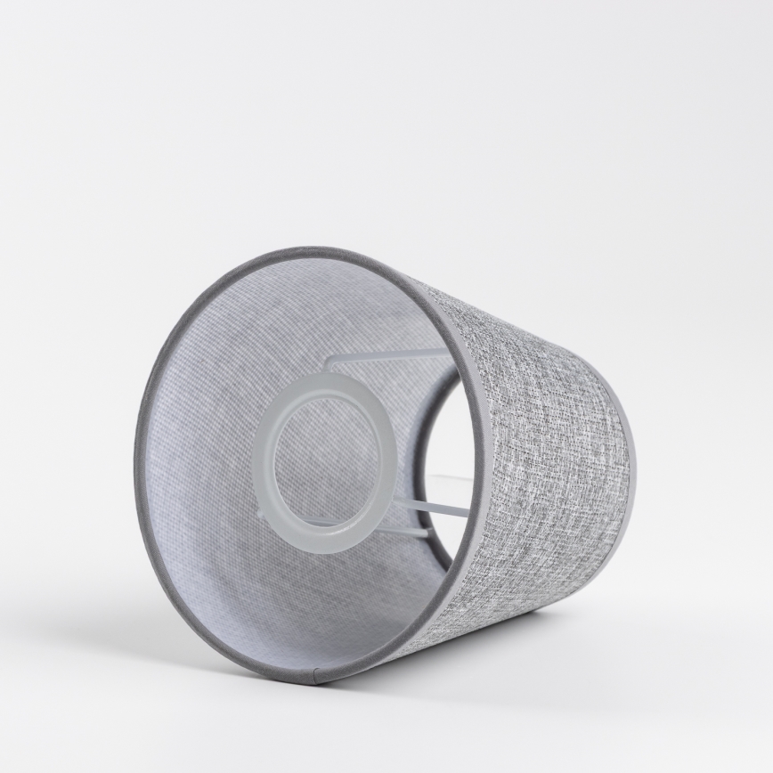 Brilagi - univerzalni abažur NUBILA za E27, 13x9 cm, siv