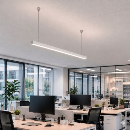 Brilagi - LED viseće svetlo FULLDAY LED/20/30/40W/230V 2700/4000/6000K 120 cm belo