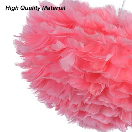 BRILAGI - Viseći luster na kablu FEATHER 3xE27/40W/230V prečnik 50 cm ružičasta