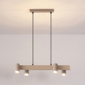 Brilagi - Viseći luster na sajli SELE 4xGU10/30W/230V bež