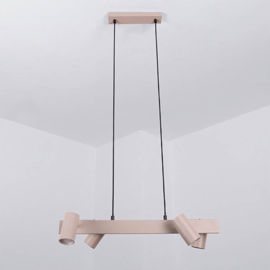 BRILAGI - Viseći luster na sajli SELE 4xGU10/30W/230V bež