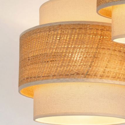 Brilagi - viseći luster na sajli SPACE 3xE27/60W/230V prečnik 40 cm bež/krem