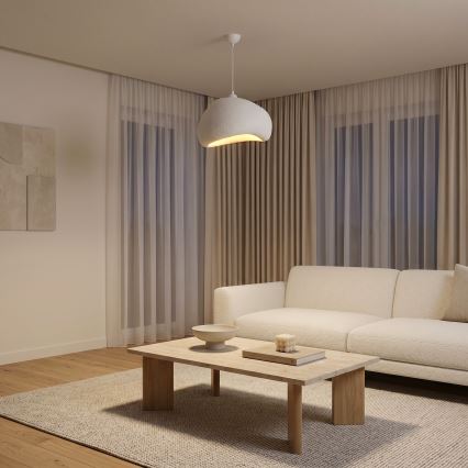 Brilagi - Viseći luster na sajli WABI SABI 1xE27/40W/230V, prečnik 42 cm, bela