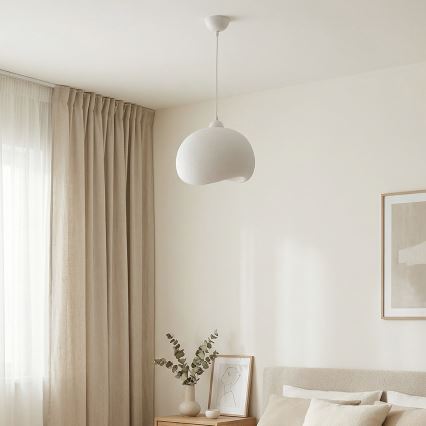 Brilagi - Visilica na kablu WABI SABI 1xE27/40W/230V prečnik 34 cm, bela