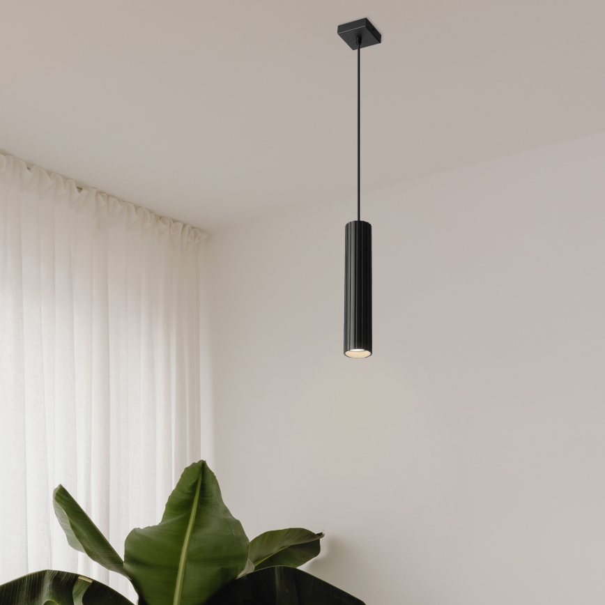 Brilagi - Visilica na sajli CRISPINA 1xGU10/10W/230V crna