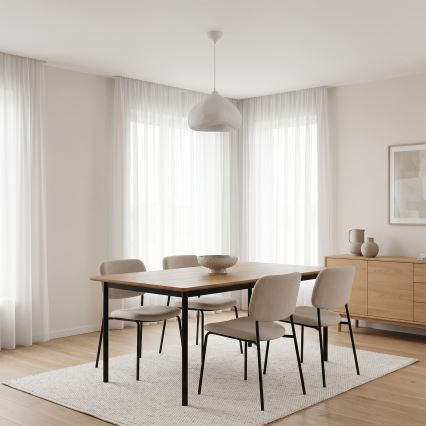 Brilagi - Visilica na sajli WABI SABI 1xE27/40W/230V prečnik 32 cm bela
