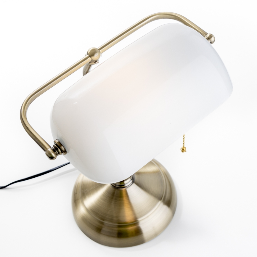 Brilagi - Zamenski abažur za stolnu lampu BANK OFFICE bela