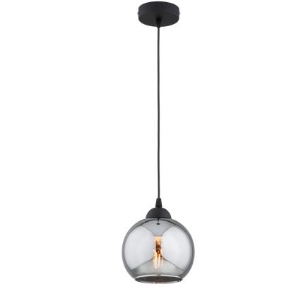 Brilagi - Zamensko staklo za luster DIOR E27, prečnik 15 cm, dimno sivo