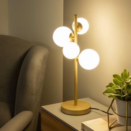 BRILAGI - Rezervno staklo za luster, zidno svetilo i lampu MISTEL, MILLA prečnika 15 cm, belo