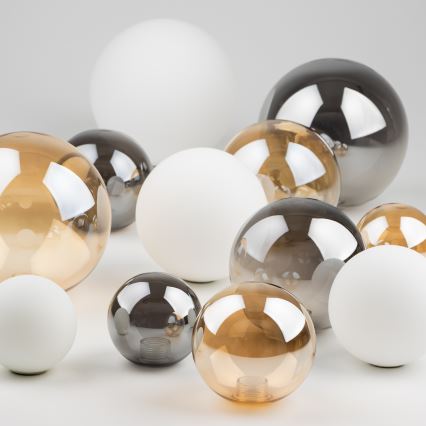 Brilagi - Zamensko staklo za luster, zidno svetilo i lampu MISTEL, MILLA prečnika 12 cm, zlatno