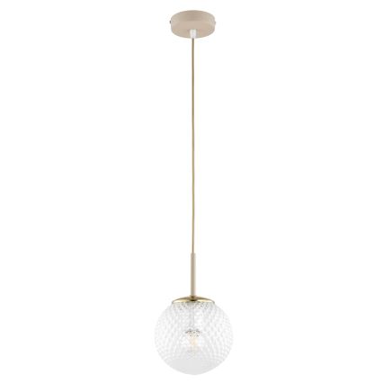 Brilagi - Zamensko univerzalno staklo STELLA E27, prečnik 15 cm, prozirno/zlatno