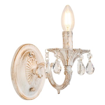 Brilagi - Zidna lampa CLASSIC 1xE14/60W/230V krem/patina