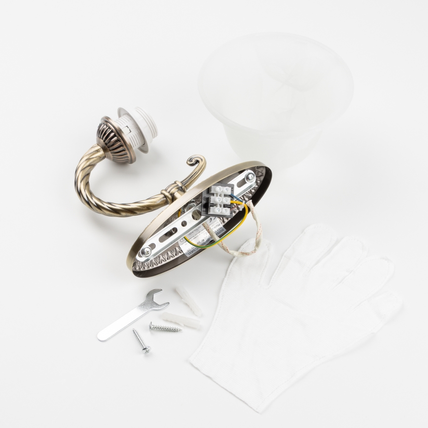 Brilagi - Zidna lampa CLASSIC 1xE27/60W/230V mesing