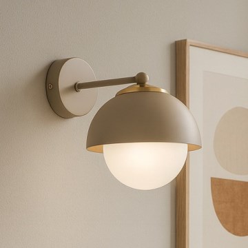 Brilagi - Zidna lampa COSMO 1xE27/60W/230V bež/zlatna