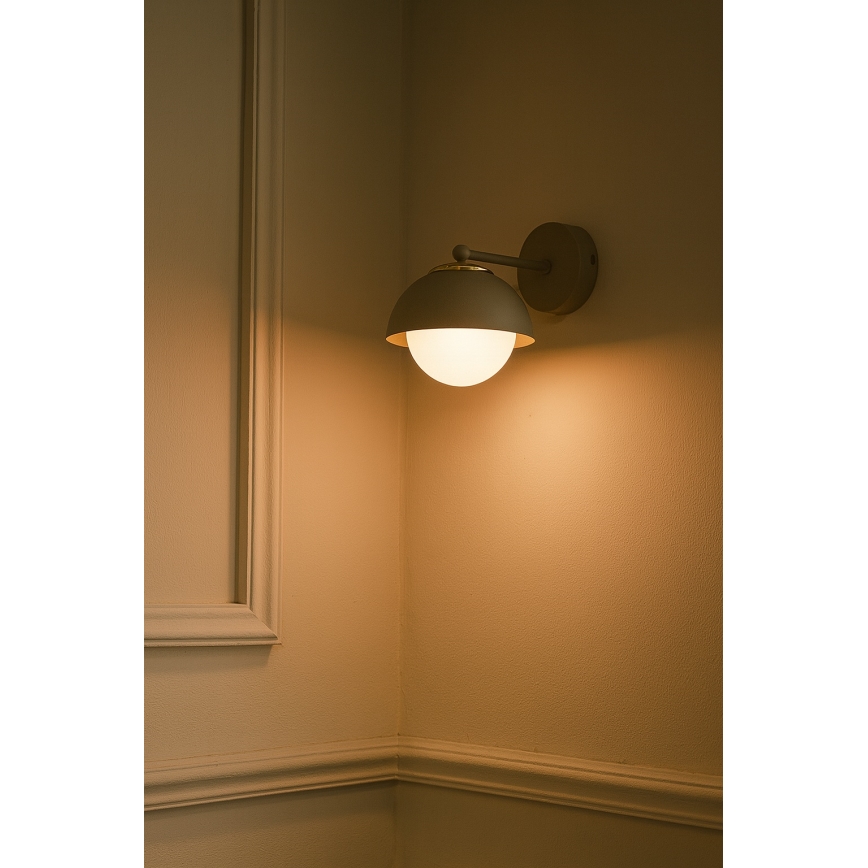 Brilagi - Zidna lampa COSMO 1xE27/60W/230V bež/zlatna