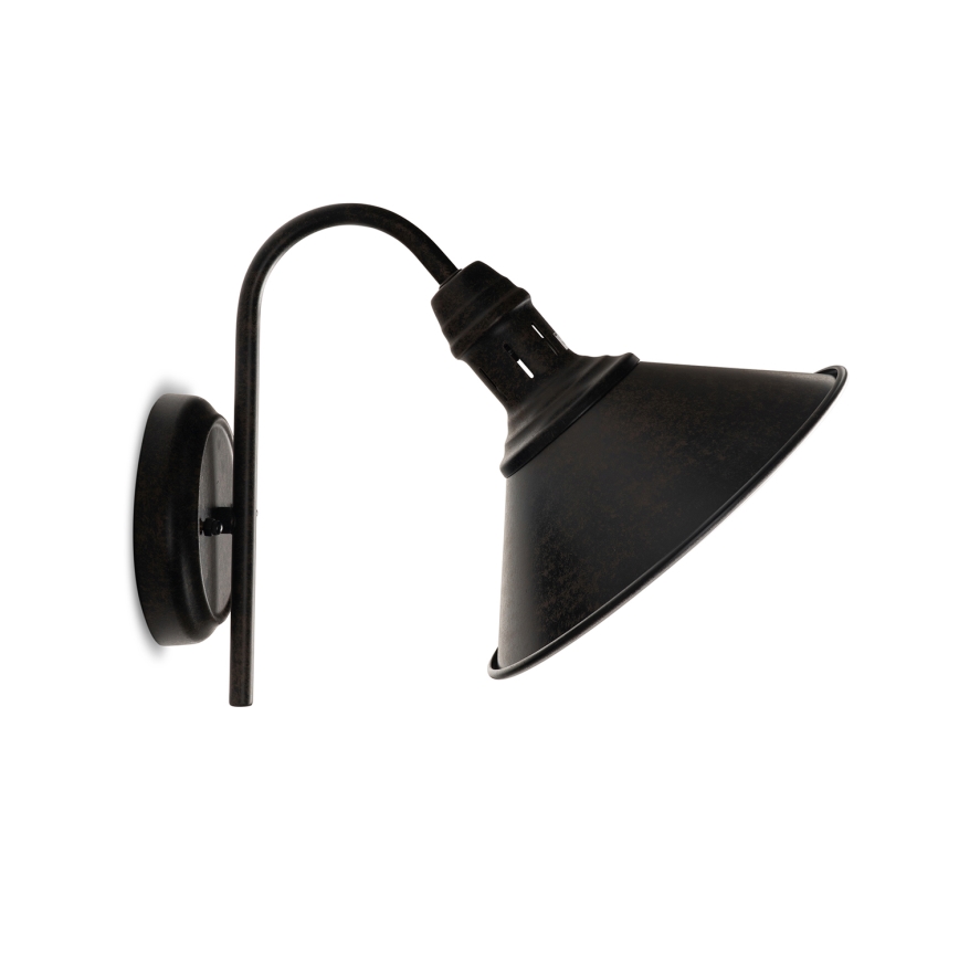 BRILAGI - Zidna lampa FORGE 1xE27/60W/230V crna