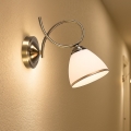 Brilagi - Zidna lampa FRED 1xE27/60W/230V bronzana