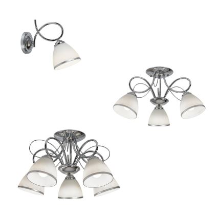 Brilagi - Zidna lampa FRED 1xE27/60W/230V sjajni hrom
