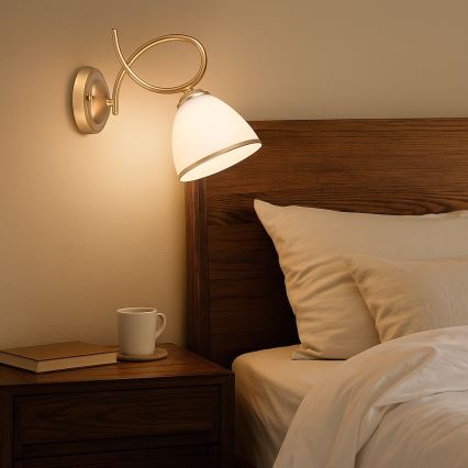 Brilagi - Zidna lampa FRED 1xE27/60W/230V zlatna