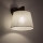 Brilagi - Zidna lampa LATTE 1xE27/15W/230V borovina/bela