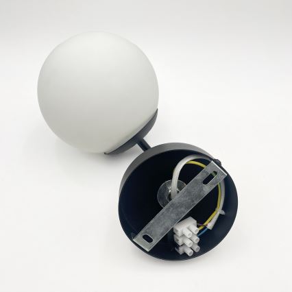 Brilagi - Zidna lampa MALIVA 1xE14/15W/230V crna/bela