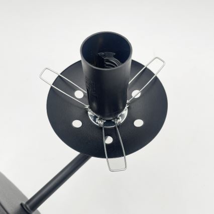 Brilagi - Zidna lampa MALIVA 1xE14/15W/230V crna/zadimljena