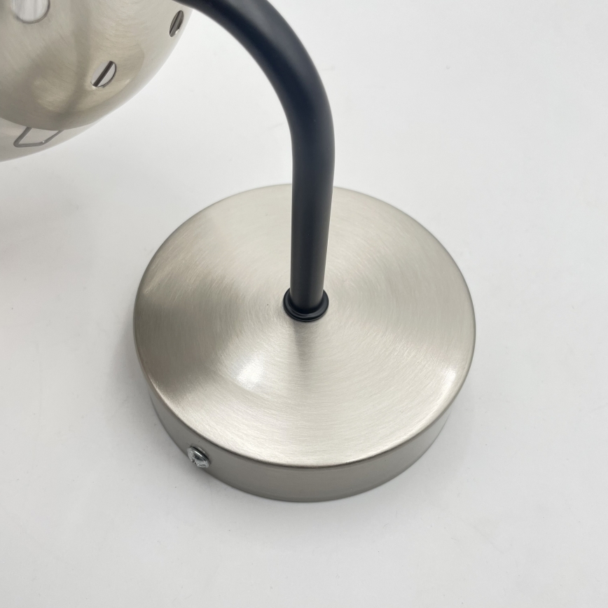Brilagi - Zidna lampa MALIVA 1xE14/15W/230V mat hrom/zadimljeno staklo